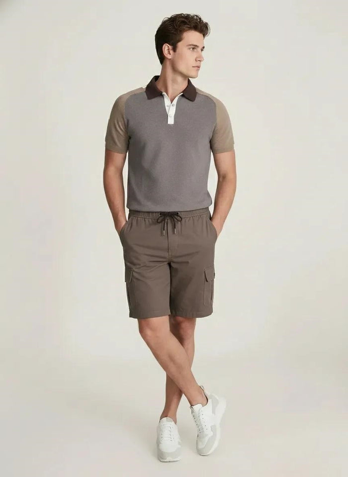 Men Choco Cargo Shorts