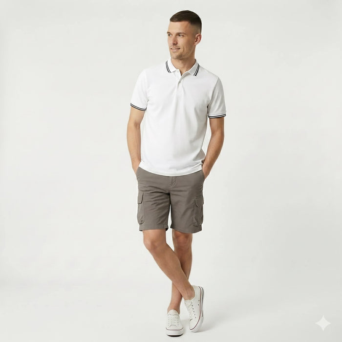Men Choco Cargo Shorts