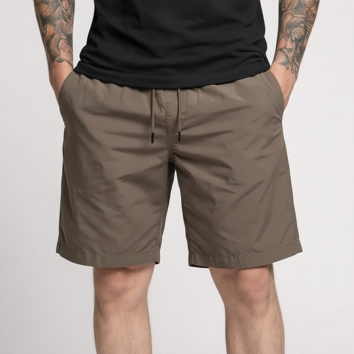 Men Choco Solid Shorts