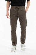 Men Coffee Regular Fit Track Pants