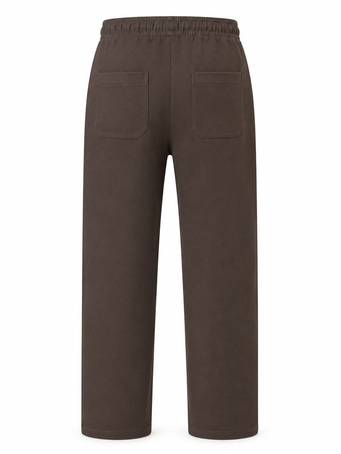 Men Coffee Regular Fit Track Pants