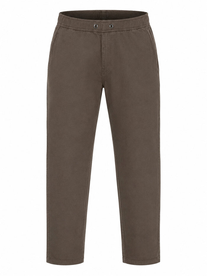 Men Coffee Regular Fit Track Pants