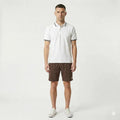 Men Coffee Solid Shorts