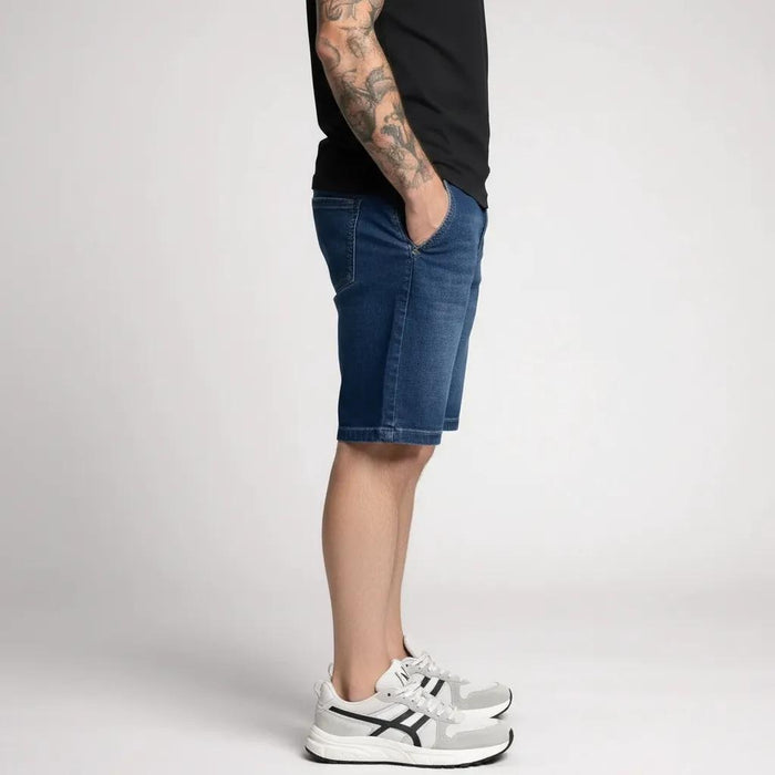 Men Dark Urban Solid Short