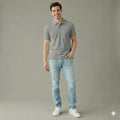 Men Dove Polo Collar T-shirt