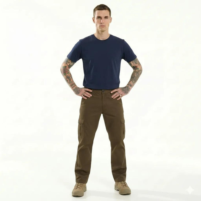 Men Duck Solid Regulr Fit TrackPant