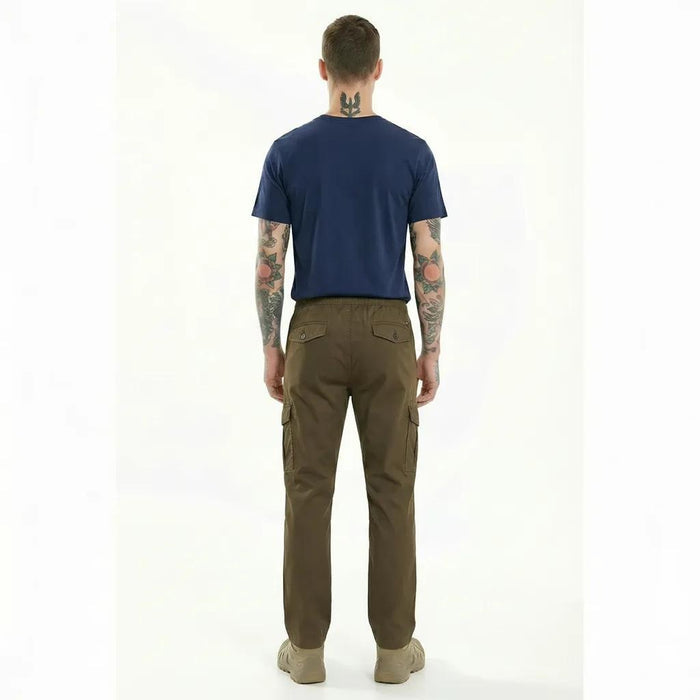 Men Duck Solid Regulr Fit TrackPant