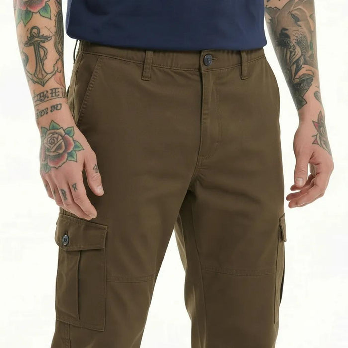 Men Duck Solid Regulr Fit TrackPant