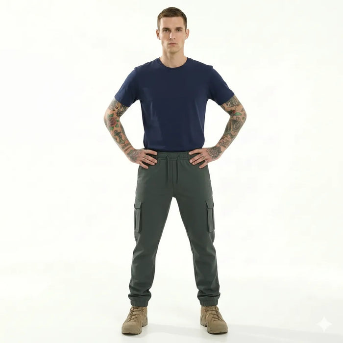 Men Gun Metal Solid Regular Fit Track Pants
