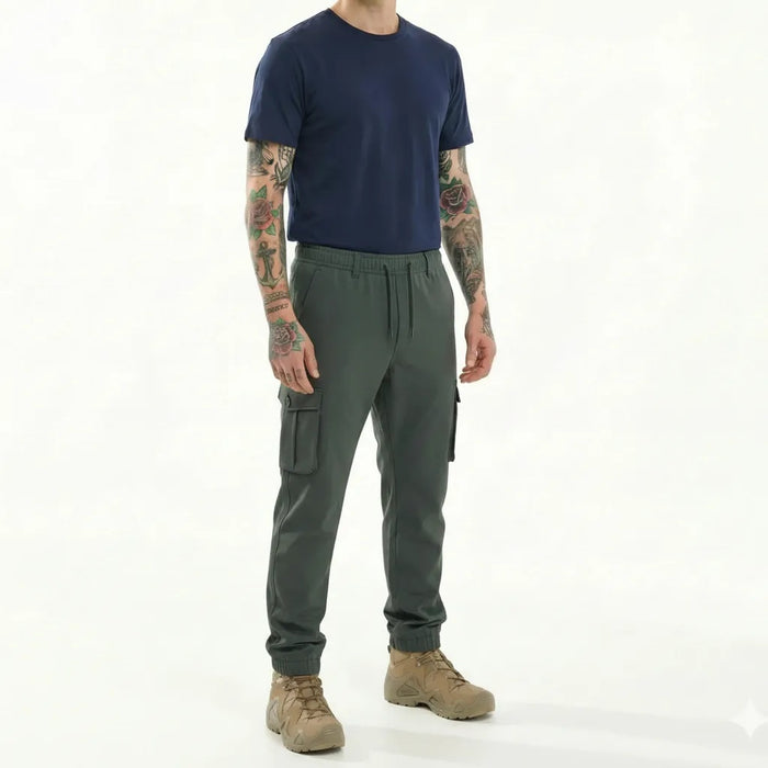 Men Gun Metal Solid Regular Fit Track Pants
