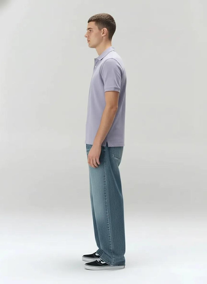 Men Iris Polo Collar Solid T-shirt