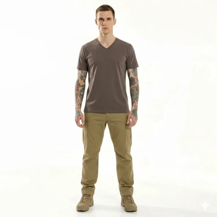 Men Java V-Neck T-shirt
