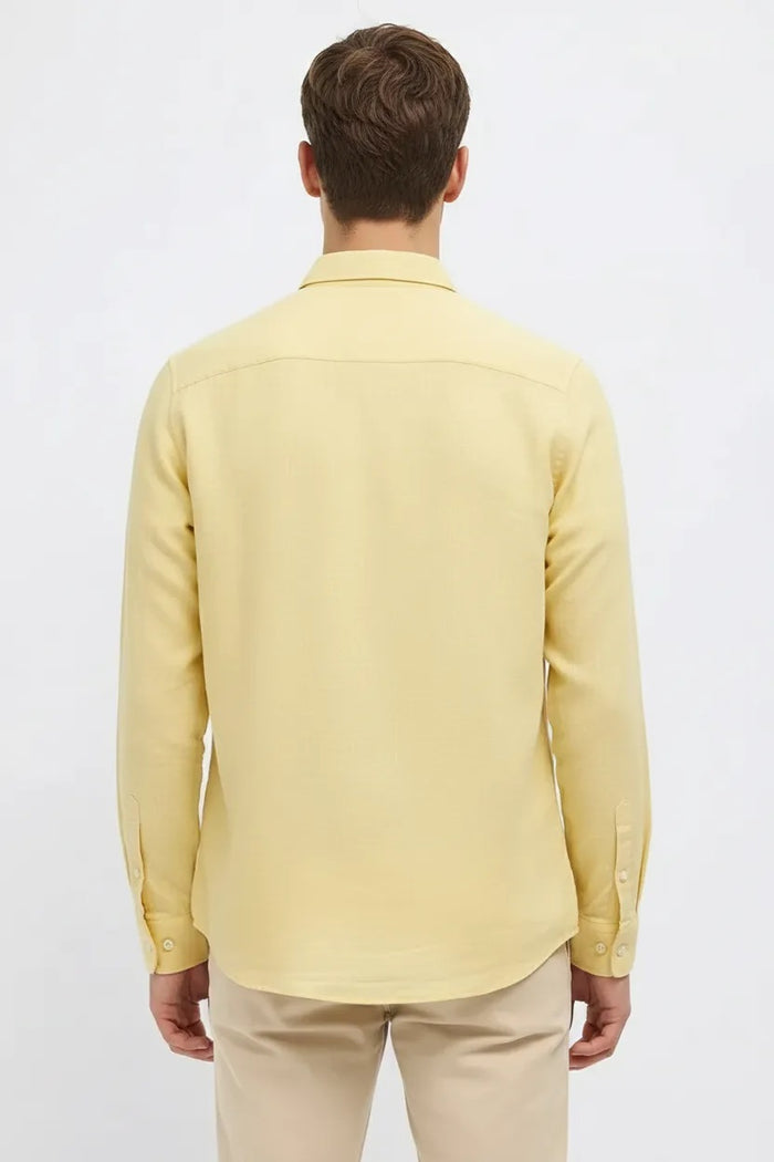 Men Lemon Casual Shirt