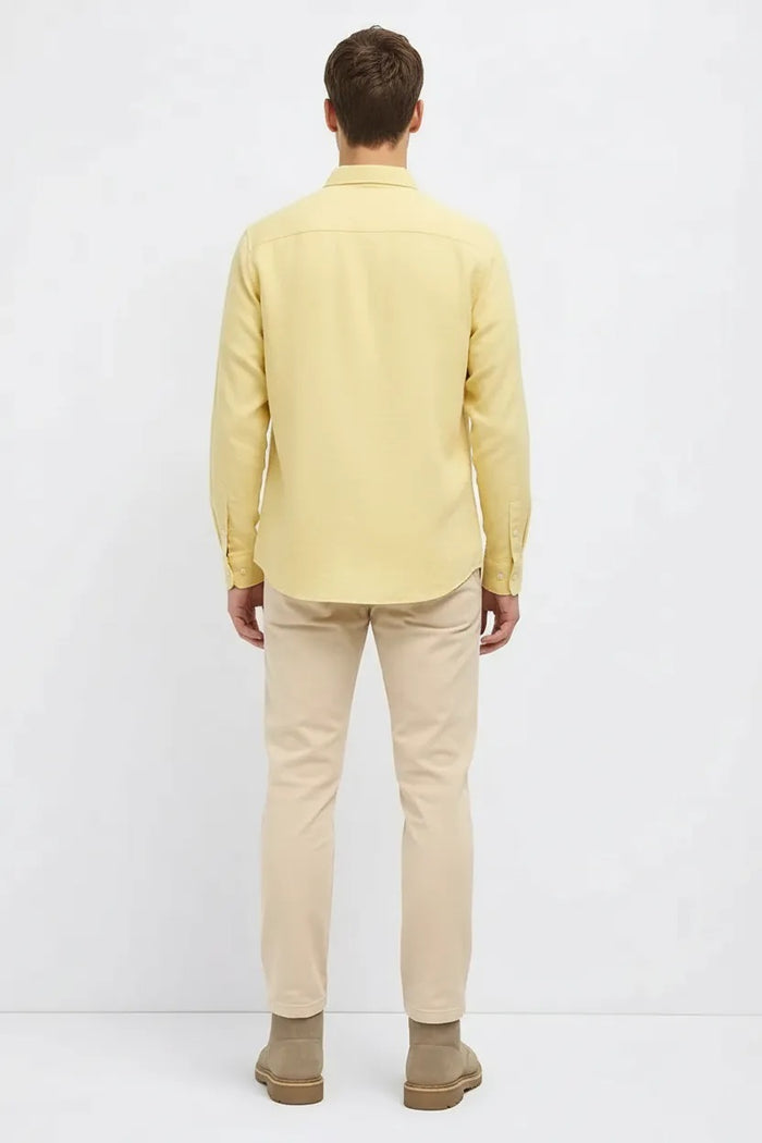 Men Lemon Casual Shirt