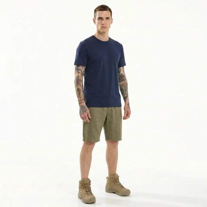 Men Light Olive Sold Shorts