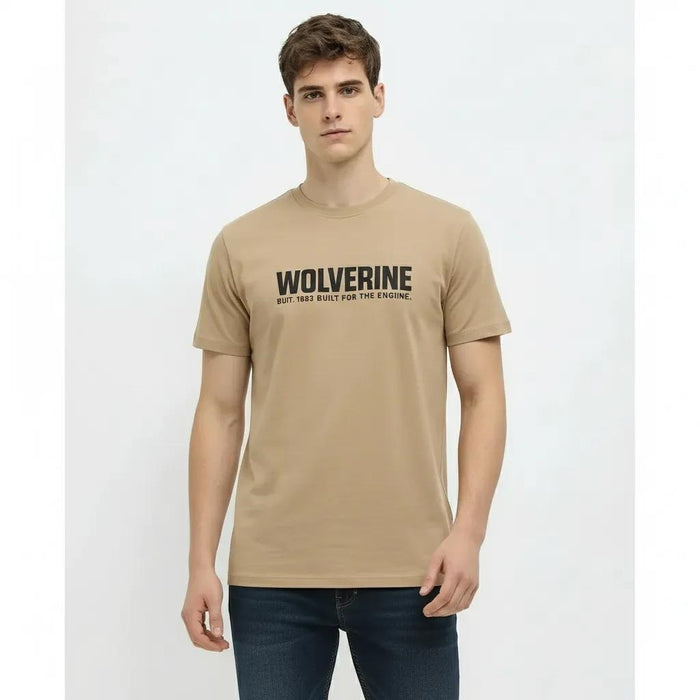 Men Malt Typography Printed Round Neck Cotton T-shirt