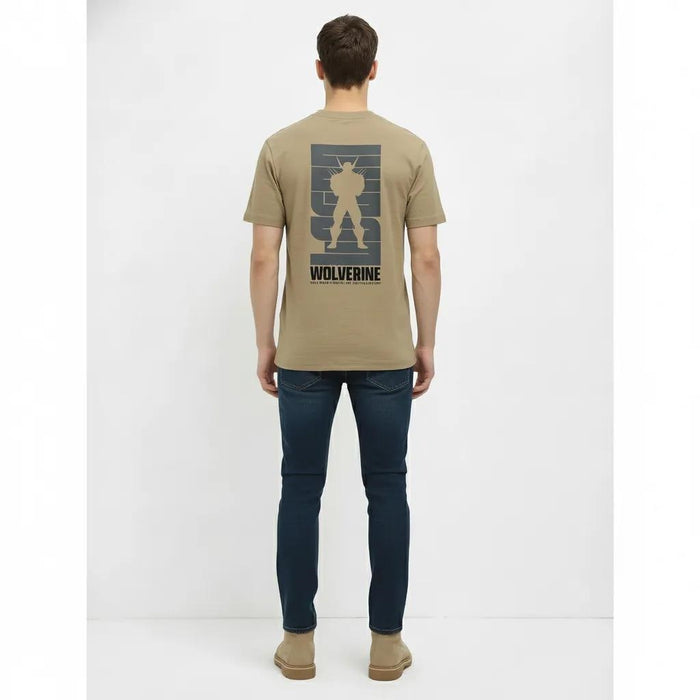 Men Malt Typography Printed Round Neck Cotton T-shirt