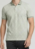 Men Mist Polo Collar T-shirt