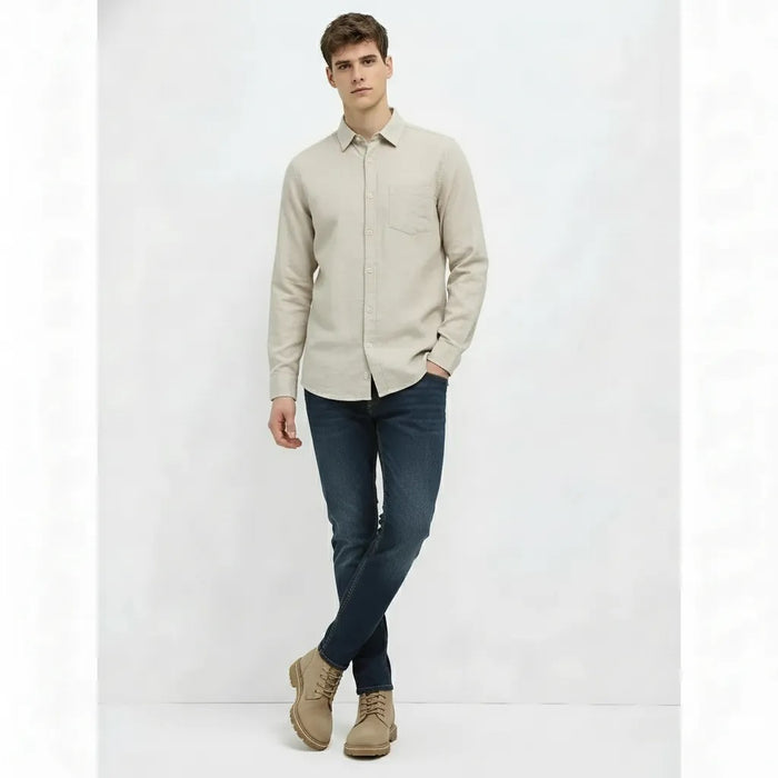 Men Natural Casual Shirt