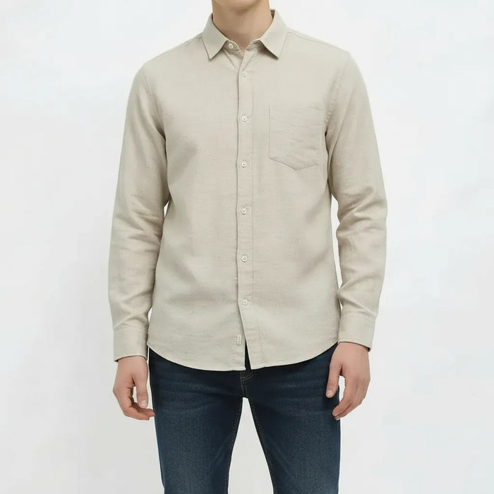 Men Natural Casual Shirt