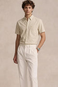 Men Natural Striped Casual Shirt