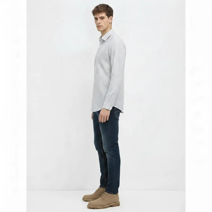Men Nile Gingham Checks Checked Casual Shirt