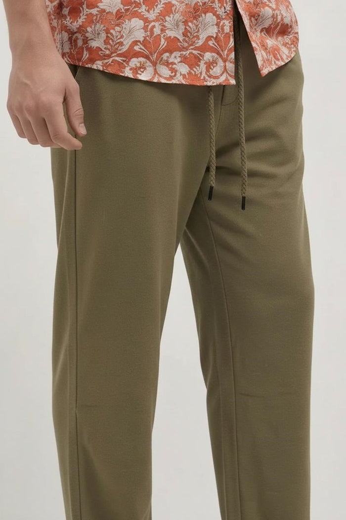 Men Oak Regular Fit Track Pants