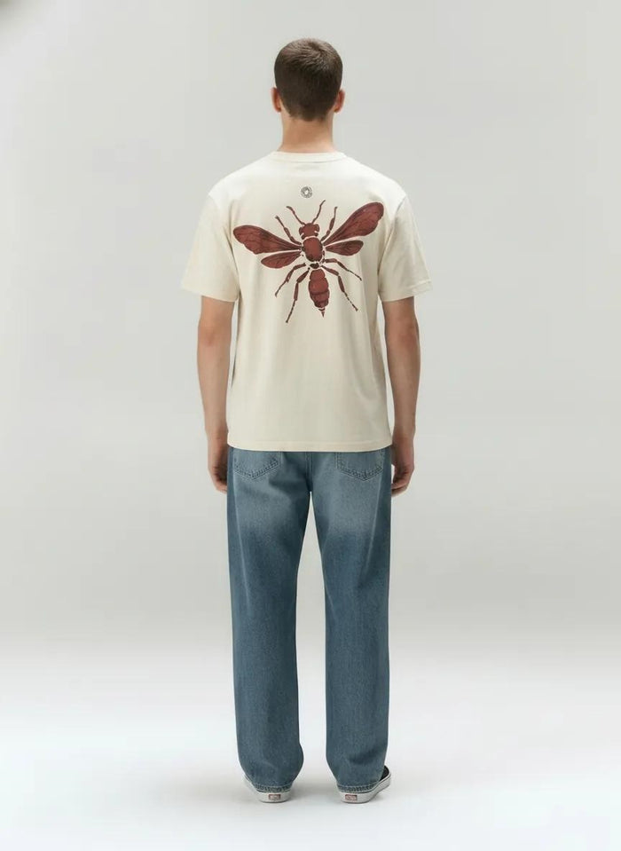 Men Off White Typography Printed T-shirt