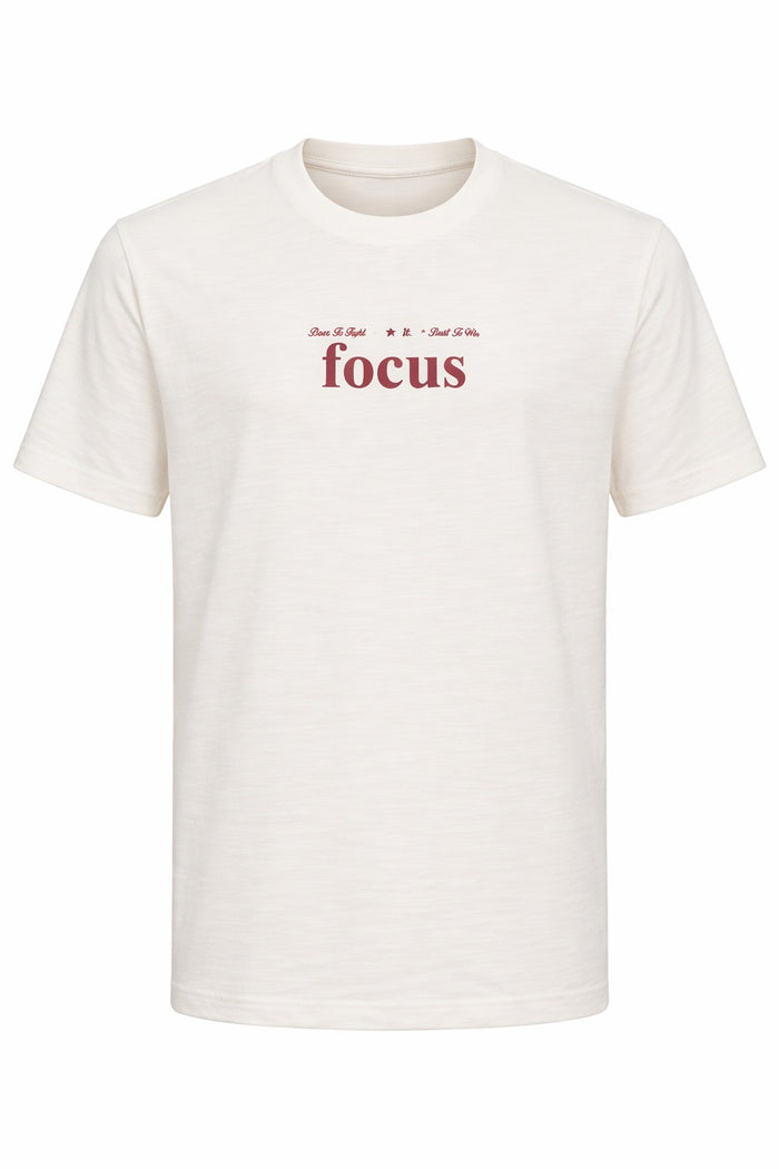 Men Off White Typography Printed T-shirt