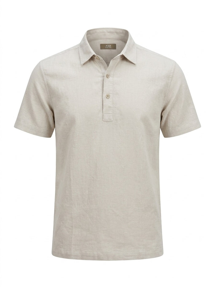 Men Onyx Solid Polo Collar T-shirt