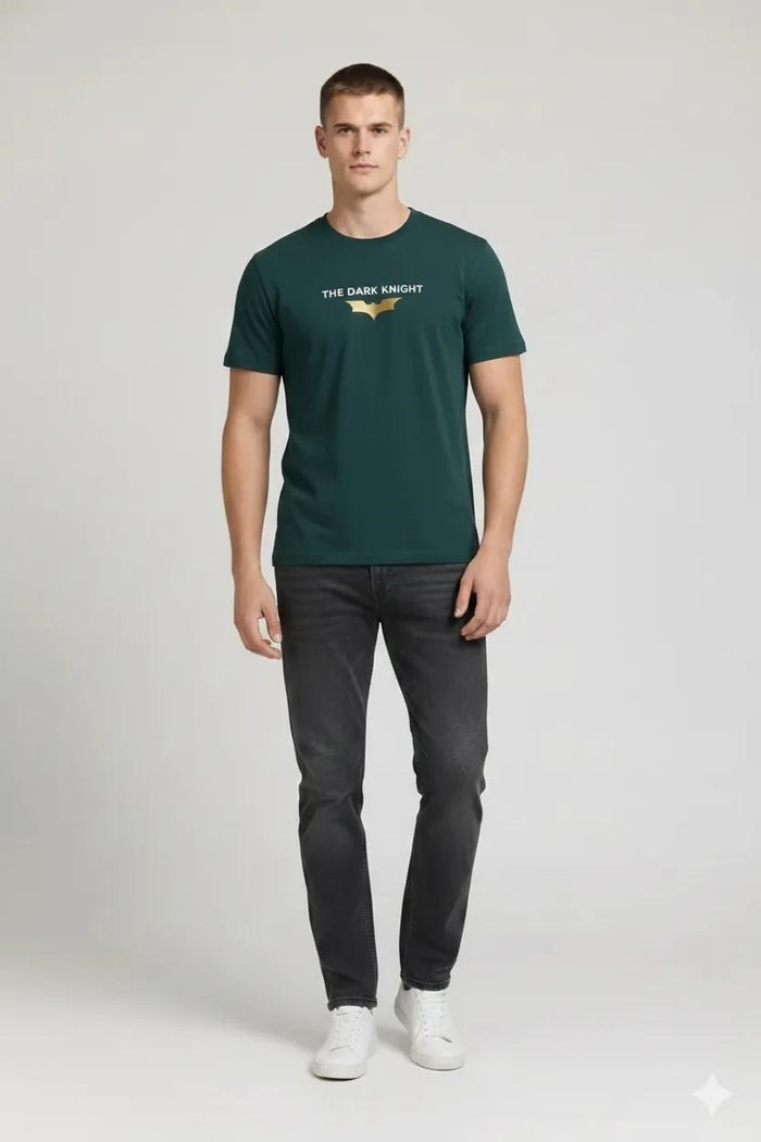 Men Pacific Batman Printed T-shirt