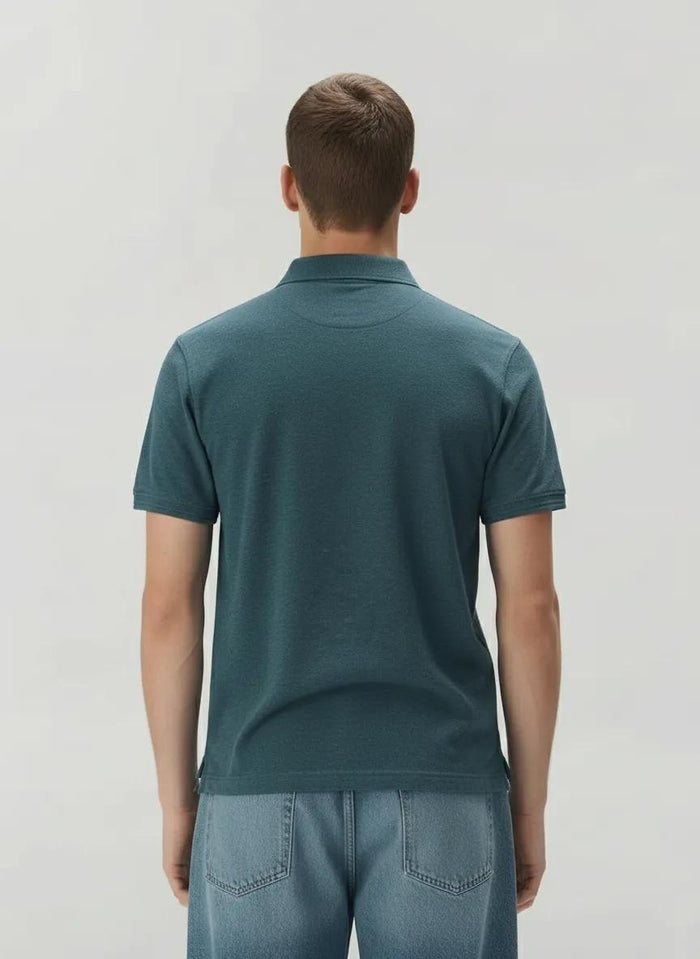 Men Pacific Sold Polo Collar T-shirt