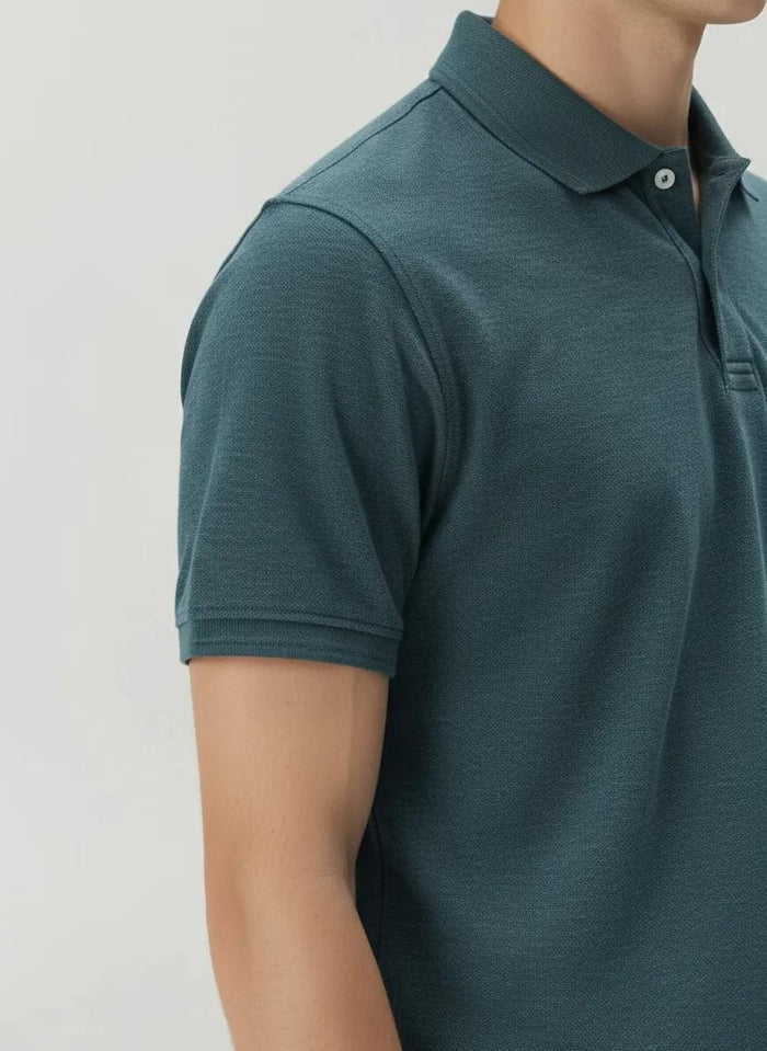 Men Pacific Sold Polo Collar T-shirt