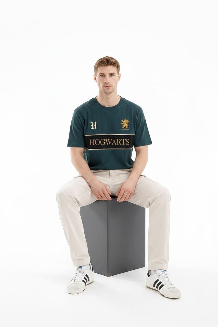 Men Pacific Typography Printed T-shirt
