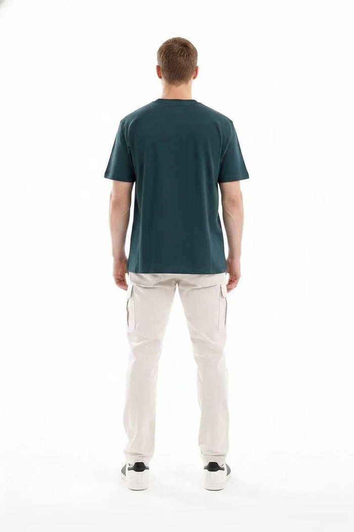Men Pacific Typography Printed T-shirt