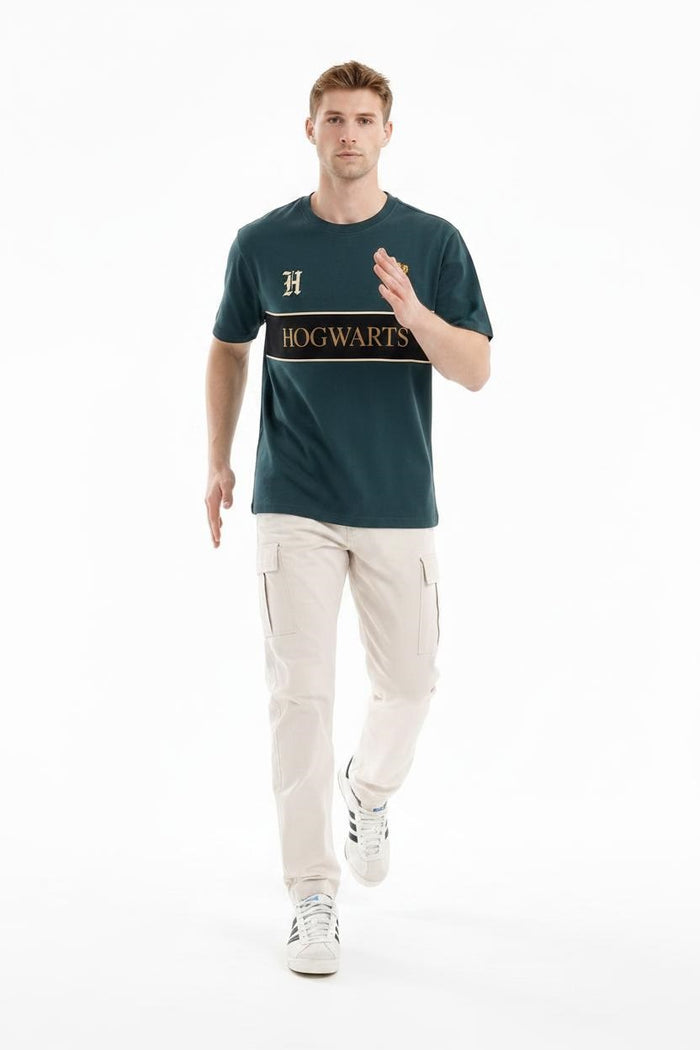Men Pacific Typography Printed T-shirt
