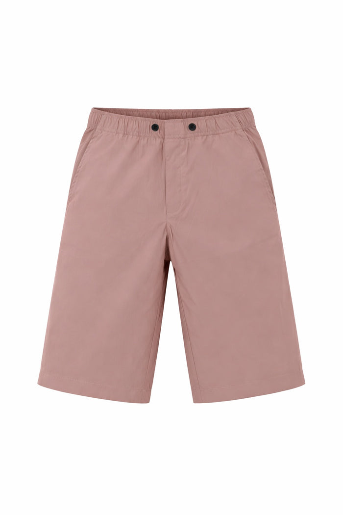 Men Peach Solid Shorts
