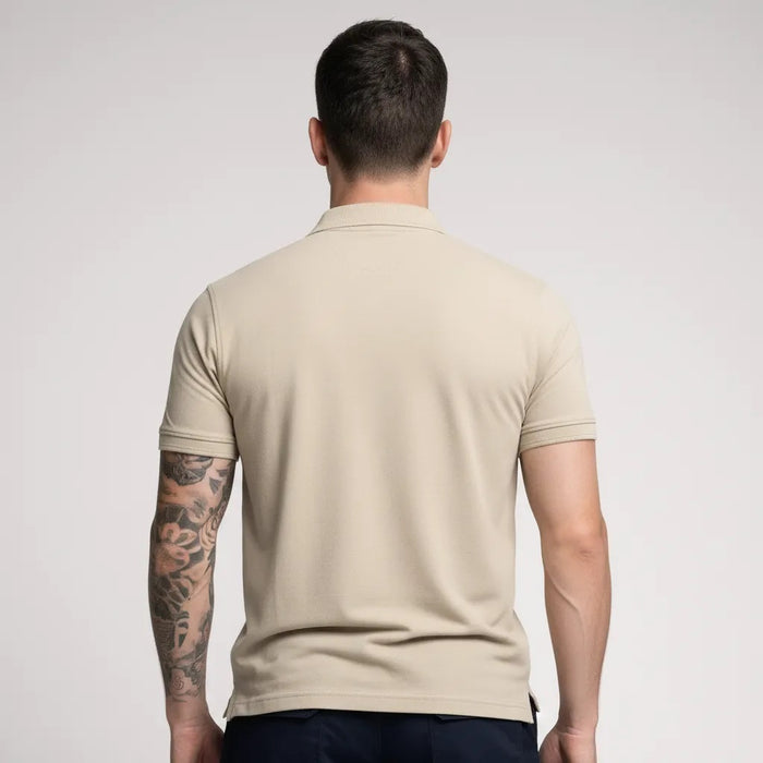 Men Pristine Polo Collar T-shirt