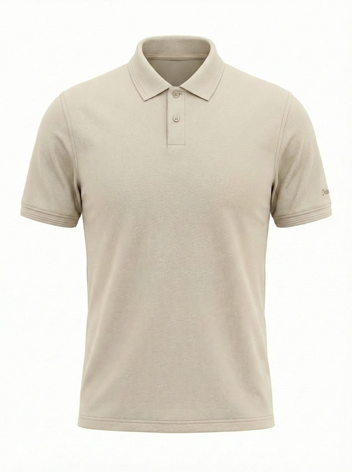 Men Pristine Polo Collar T-shirt