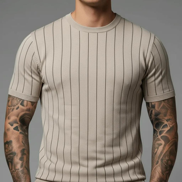 Men Pristine Striped T-shirt