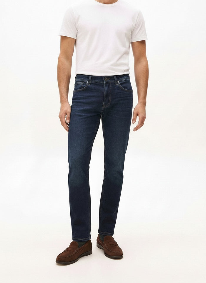 Men Regular Fit Mid-Rise Light Fade Stretchable Jeans