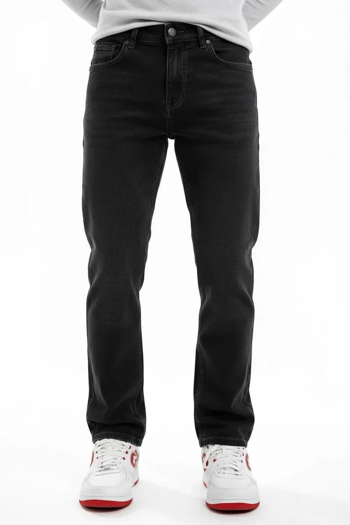 Men Regular Fit Mid-Rise Light Fade Stretchable Jeans