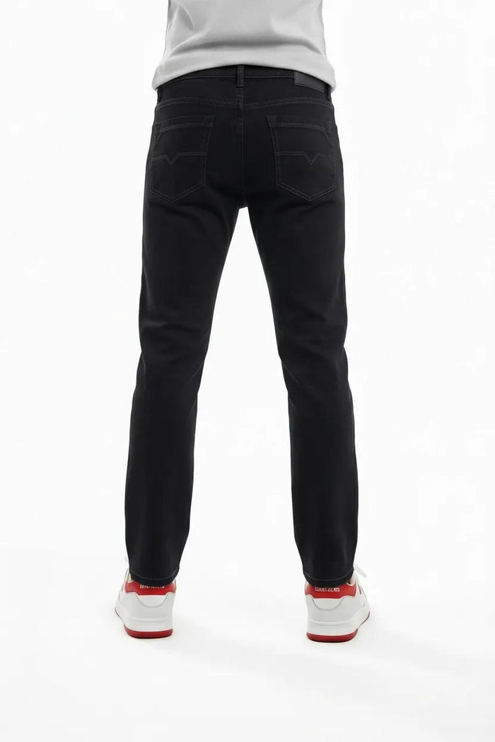 Men Regular Fit Mid-Rise Light Fade Stretchable Jeans