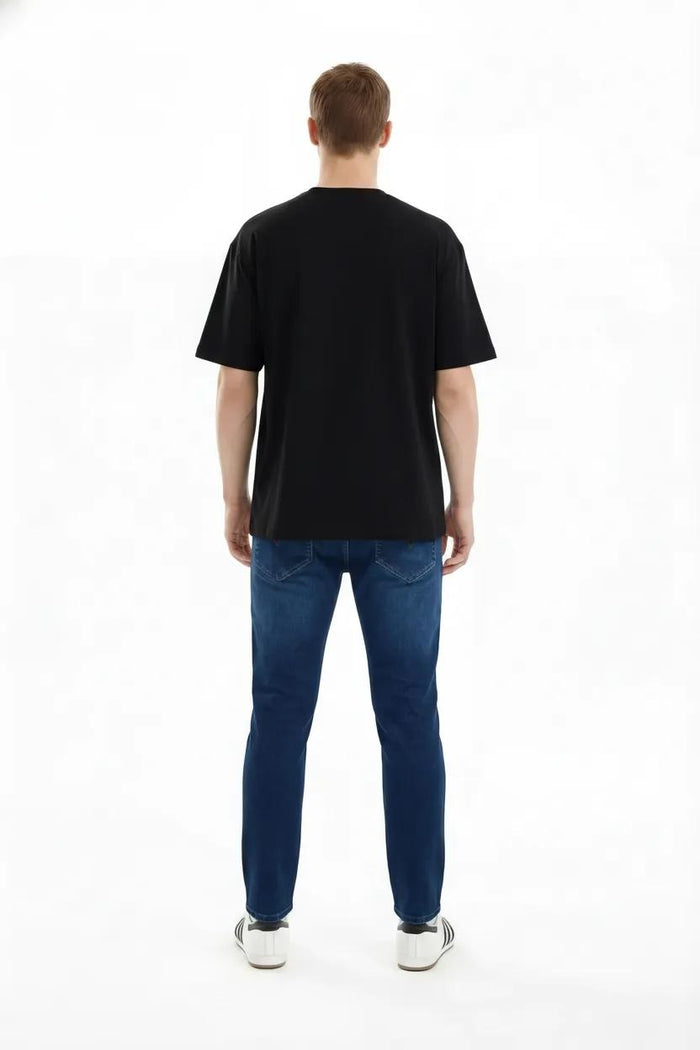 Men Regular Fit Mid-Rise Light Fade Stretchable Jeans