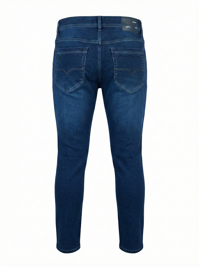 Men Regular Fit Mid-Rise Light Fade Stretchable Jeans