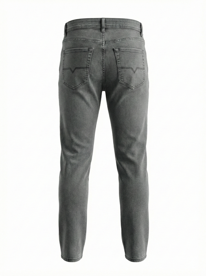 Men Regular Fit Mid-Rise Light Fade Stretchable Jeans