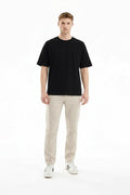 Men Regular Fit Striped Track Pants