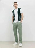 Men Sage Solid Regular Fit Track Pants