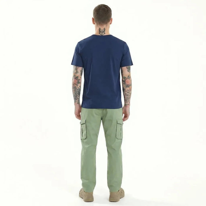 Men Sage Solid Regular Fit Track Pants
