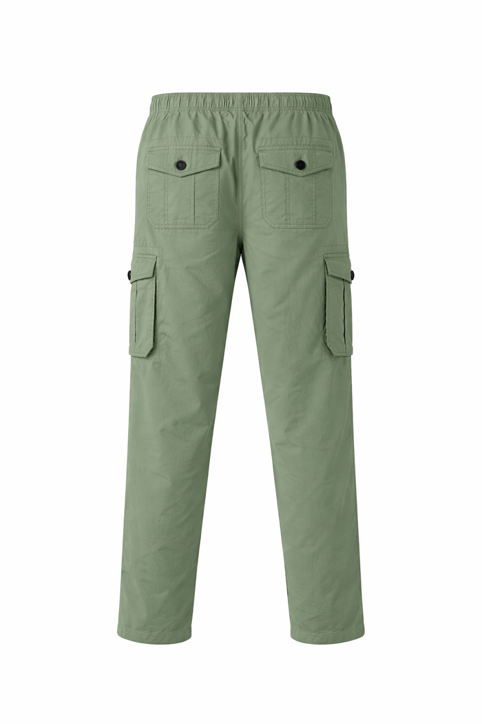Men Sage Solid Regular Fit Track Pants
